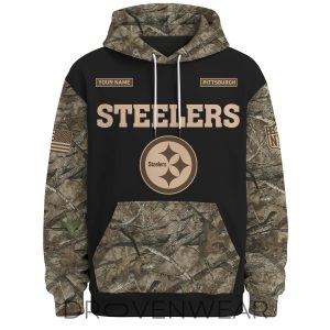 Pittsburgh Steelers Deer Hunting Limited Edition Hoodie by Drovenwear.com