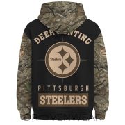 Pittsburgh Steelers Deer Hunting Limited Edition Hoodie - Image 3