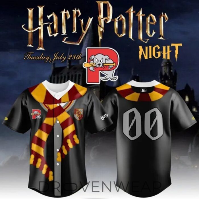 Portland Sea Dogs Harry Potter Night 2026 Special Baseball Jersey - Image 3