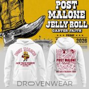 Post Malone x Iowa State Cyclones Big Ass Stadium Tour At Jack Trice Stadium Hoodie Collection
