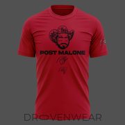 Post Malone x Tampa Bay Buccaneers Big Ass Stadium Tour 2026 Red Shirt - Image 2