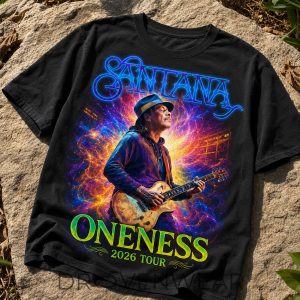 Premium Santana Oneness Tour 2026 3D Shirt by Drovenwear.com