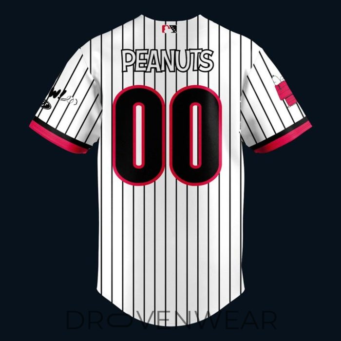 Reno Aces x 2026 Peanuts Night Baseball Jersey - Image 3