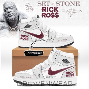 Rick Ross Set In Stone Album AJ1 by Drovenwear.com