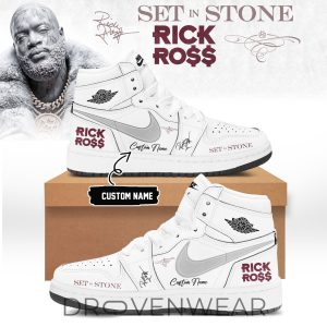 Rick Ross Set In Stone Album AJ1 V8 by Drovenwear.com