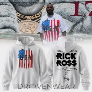 Rick Ross Set In Stone Album Hoodie by Drovenwear.com