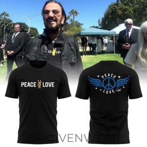 Ringo Starr 86 Birthday Peace Love Special Edition Shirt by Drovenwear.com