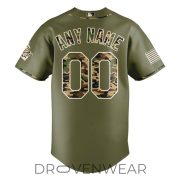 Rocket City Trash Panda 2026 Military Appreciation Night Special Baseball Jersey - Image 2