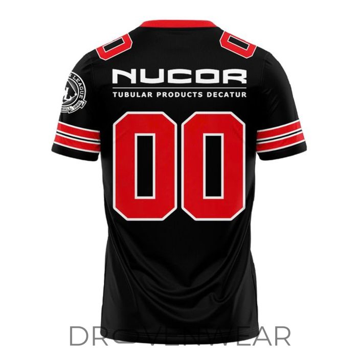 Rocket City Trash Panda x Nucor Tubular-Decatur 2026 Football Jersey - Image 3