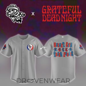 Rocket City Trash Pandas Grateful Dead Night Grey Jersey by Drovenwear.com
