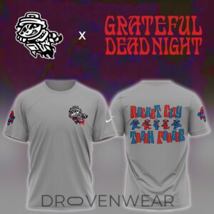 Rocket City Trash Pandas Grateful Dead Night Grey Shirt by Drovenwear.com