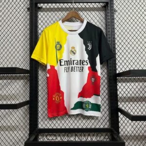 Ronaldo Legacy No 7 Mashup All Team Jersey by Drovenwear.com