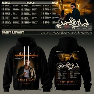 Saint Levant Afandi World Tour Hoodie Version 3 by Drovenwear.com