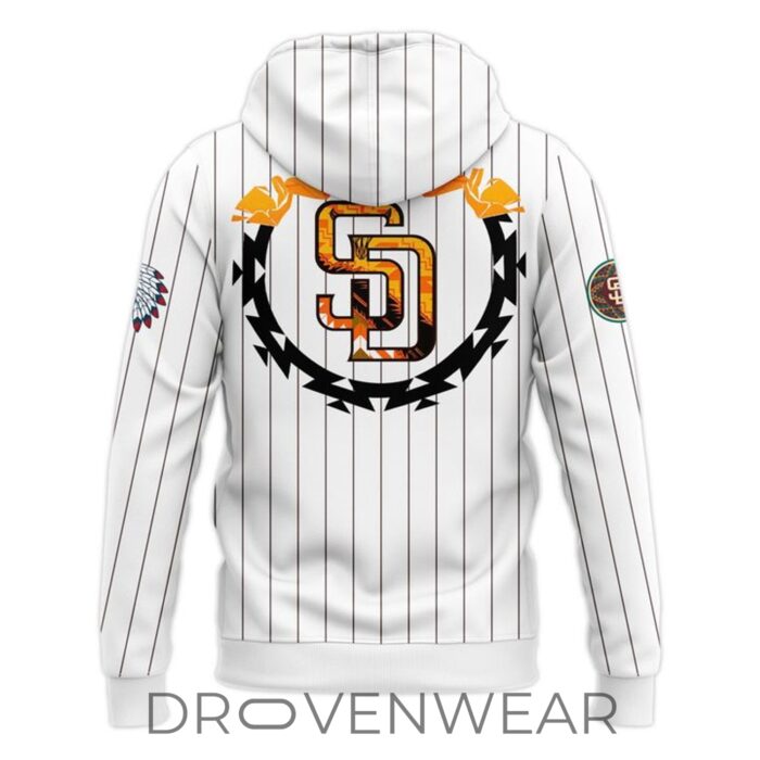 San Diego Padres 2026 Native American Heritage Celebration Hoodie - Image 3