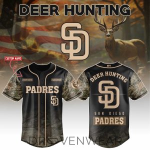 San Diego Padres x Deer Hunting Limited Edition Jersey by Drovenwear.com