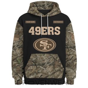 San Francisco 49ers Deer Hunting Limited Edition Hoodie by Drovenwear.com