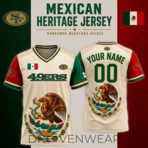 San-Francisco-49ers-Mexican-Heritage-Jersey-Custom-Name-Football-Jersey-Viva-Mxico-Fan-Gift-Vneck-Short-Sleeve-Jersey-1.jpg