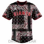 San Francisco Giants Yomiuri x Jordan Brand Bandana Baseball Jersey - Image 2