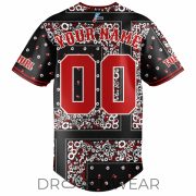San Francisco Giants Yomiuri x Jordan Brand Bandana Baseball Jersey - Image 3