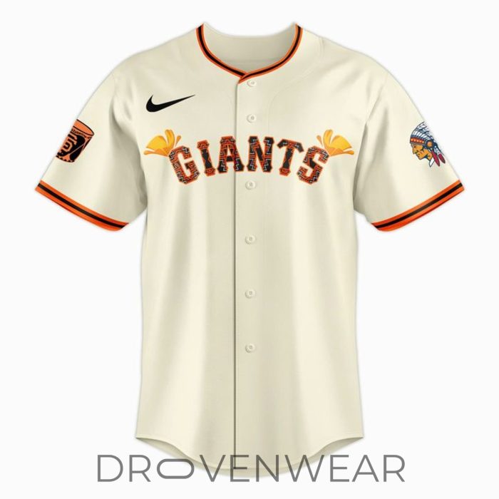 San Francisco Giants x Native American Heritage Night 2026 Baseball Jersey - Image 2