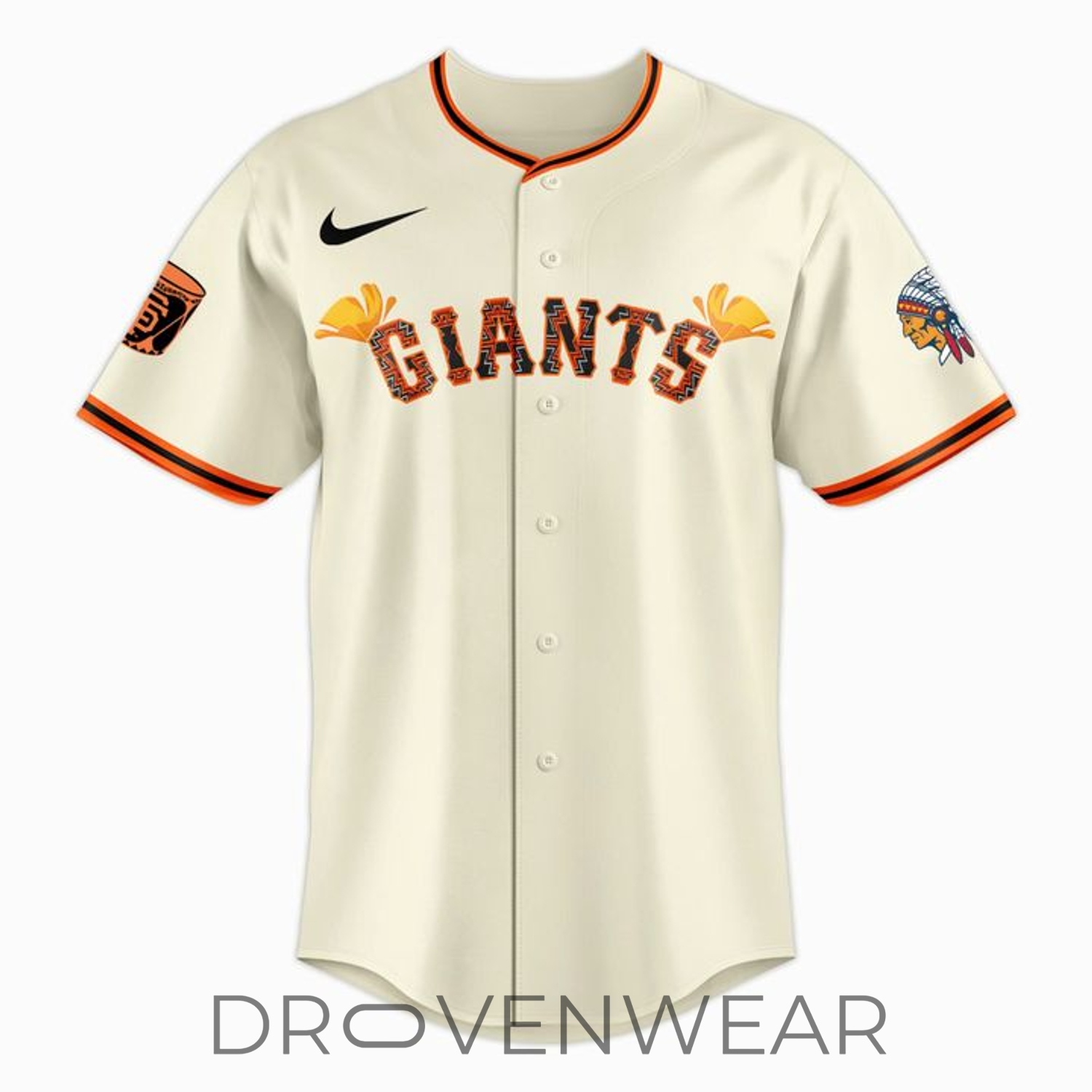 San Francisco Giants x Native American Heritage Night 2026 Baseball Jersey San Francisco Giants x Native American Heritage Night 2026 Baseball Jersey