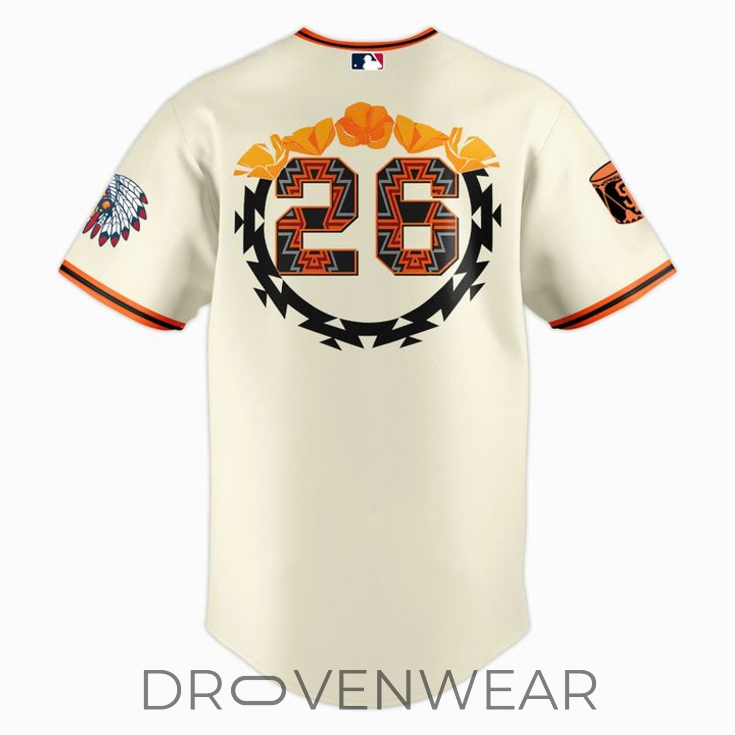 San Francisco Giants x Native American Heritage Night 2026 Baseball Jersey San Francisco Giants x Native American Heritage Night 2026 Baseball Jersey
