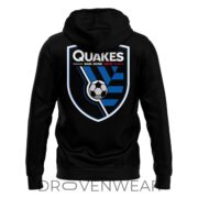 San Jose Earthquakes x Tupac California Love Graffiti Graphic Hoodie Limited Edition - Image 3
