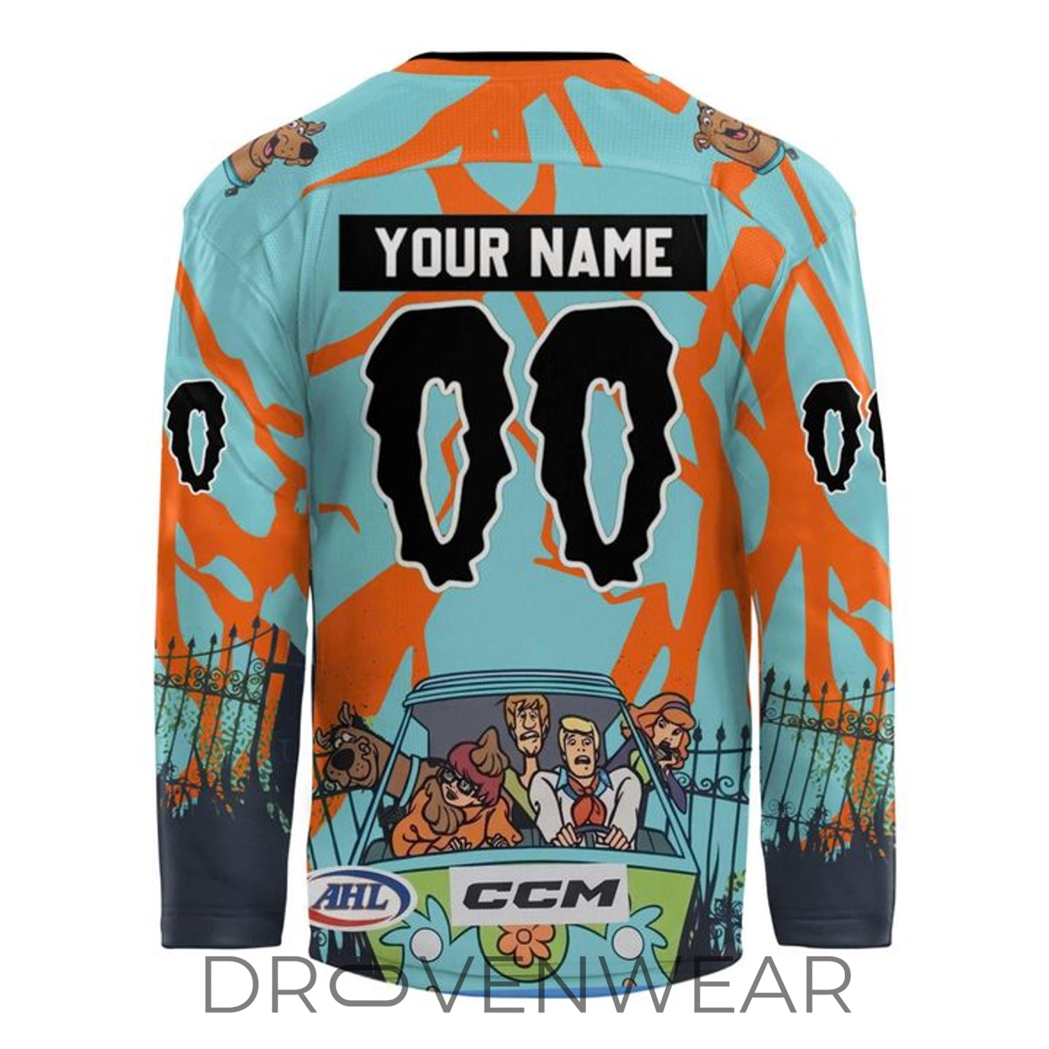 Savannah Ghost Pirates 2026 Scooby Doo Night Special Hockey Jersey Savannah Ghost Pirates 2026 Scooby Doo Night Special Hockey Jersey