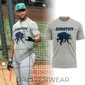 Seattle Mariners Julio Rodriguez Jimothy Shirt by Drovenwear.com