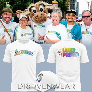 Seattle Mariners Loud Proud 2026 Pride Night TShirt by Drovenwear.com