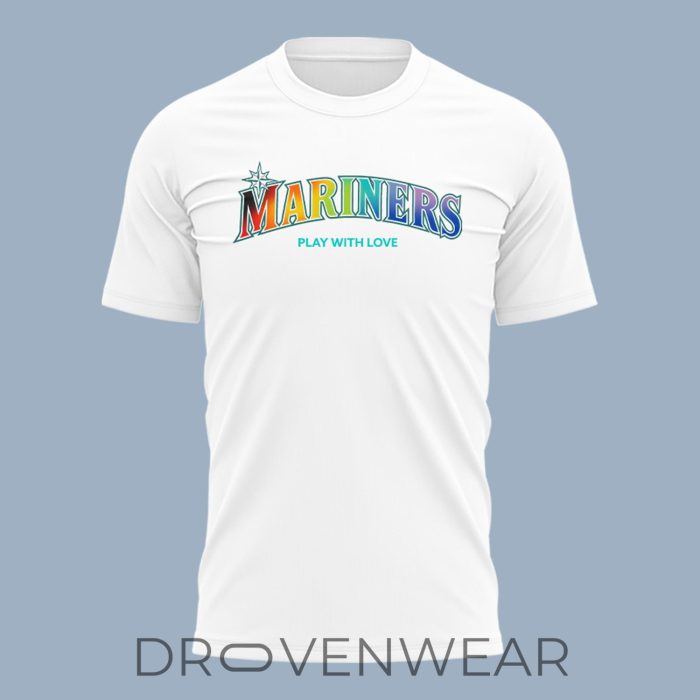 Seattle Mariners "Loud & Proud" 2026 Pride Night T-Shirt - Image 3