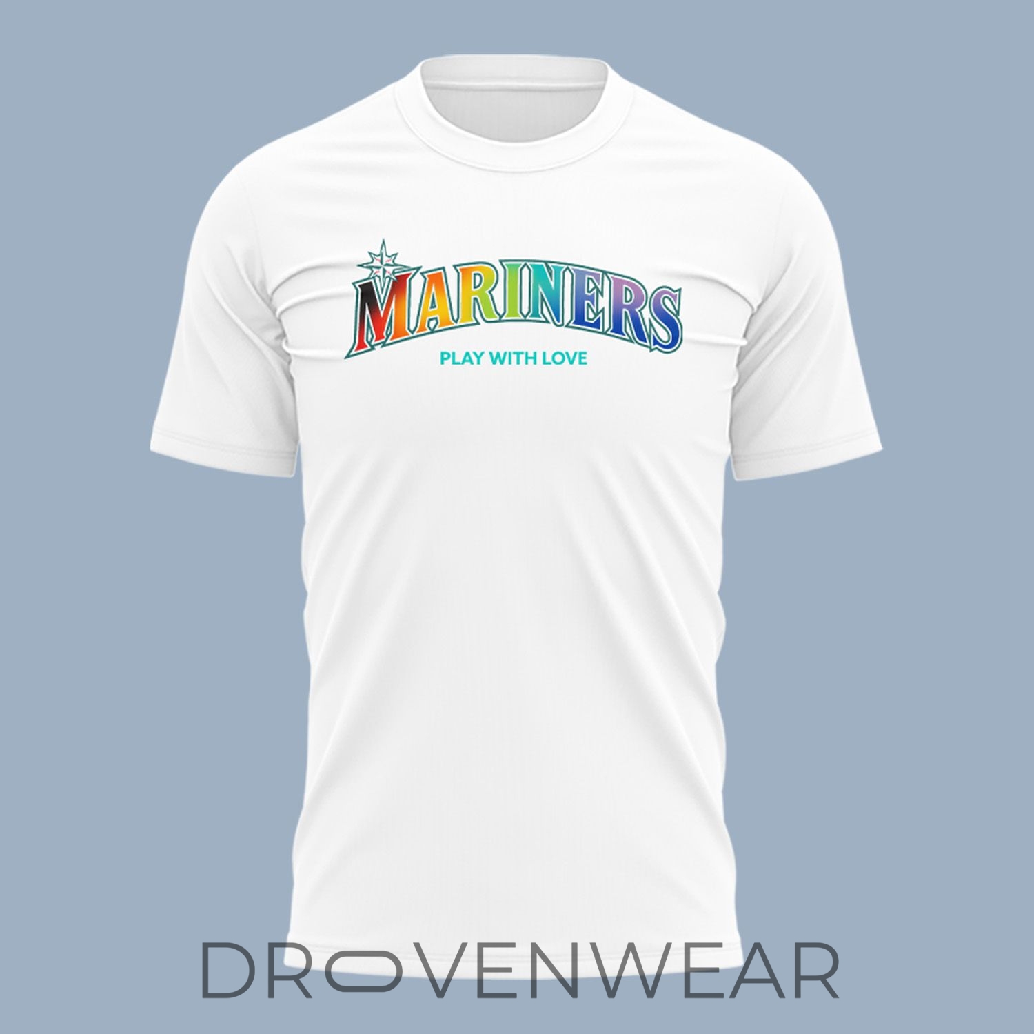 Seattle Mariners "Loud & Proud" 2026 Pride Night T-Shirt Seattle Mariners "Loud & Proud" 2026 Pride Night T-Shirt