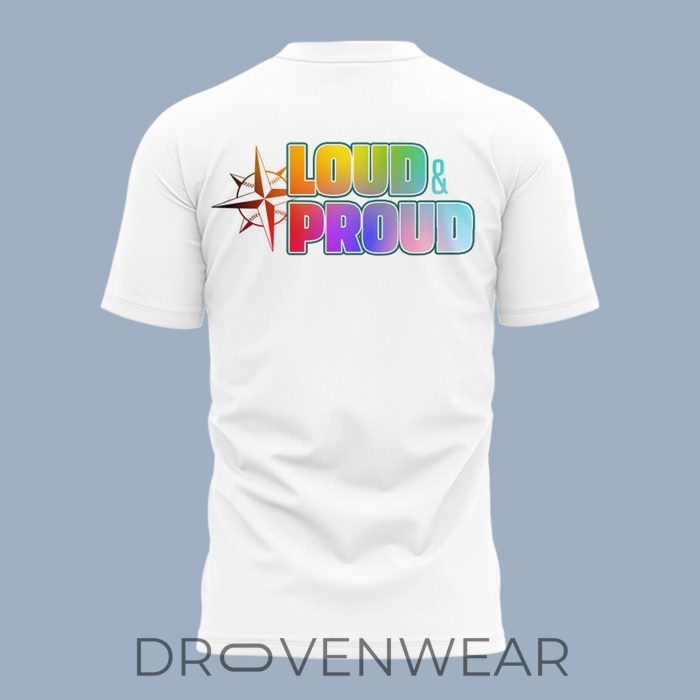 Seattle Mariners "Loud & Proud" 2026 Pride Night T-Shirt - Image 4