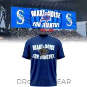 Seattle Mariners Make Some Noise for Jimothy Fan Graphic T-Shirt 2026