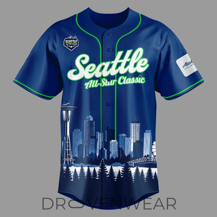 Seattle Seahawks 2026 All Star Classic Navy Blue Limited Edition Jersey - Image 2