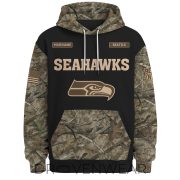 Seattle Seahawks Deer Hunting Limited Edition Hoodie - Image 2