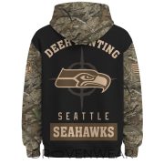 Seattle Seahawks Deer Hunting Limited Edition Hoodie - Image 3