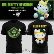 Seattle Storm X Hello Kitty Black Edition Graphic Shirt