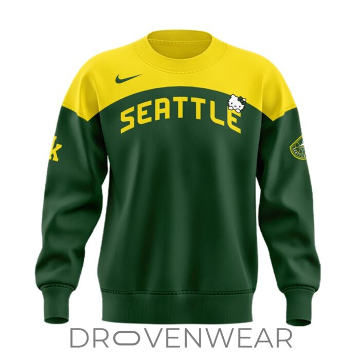 Seattle Storm X Hello Kitty Night 2026 Limited Edition Sweatshirt - Image 2