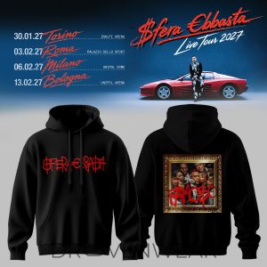 Sfera Ebbasta Live Tour 2027 Hoodie V4 by Drovenwear.com