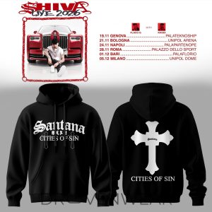 Shiva Live Tour 2026 Hoodie V3 by Drovenwear.com