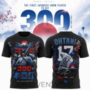 Shohei Ohtani 300 Home Runs Mount Fuji Cherry Blossom Limited Edition Shirt