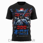 Shohei Ohtani 300 Home Runs Mount Fuji Cherry Blossom Limited Edition Shirt - Image 2