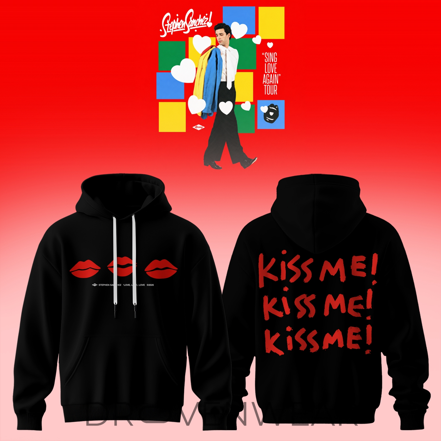 Sing Love Again Tour Premium 3D Hoodie - Be More Graphic Style V2 Sing Love Again Tour Premium 3D Hoodie - Be More Graphic Style V2