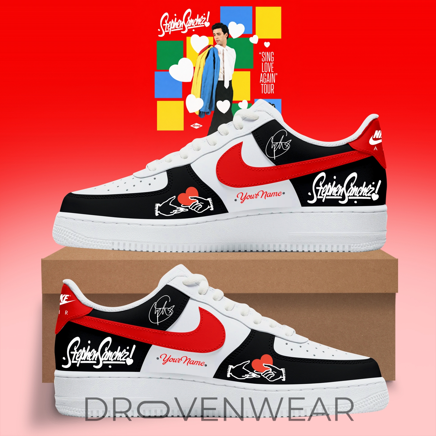 Sing Love Again Tour Premium AF1 - Be More Graphic Style Sing Love Again Tour Premium AF1 - Be More Graphic Style