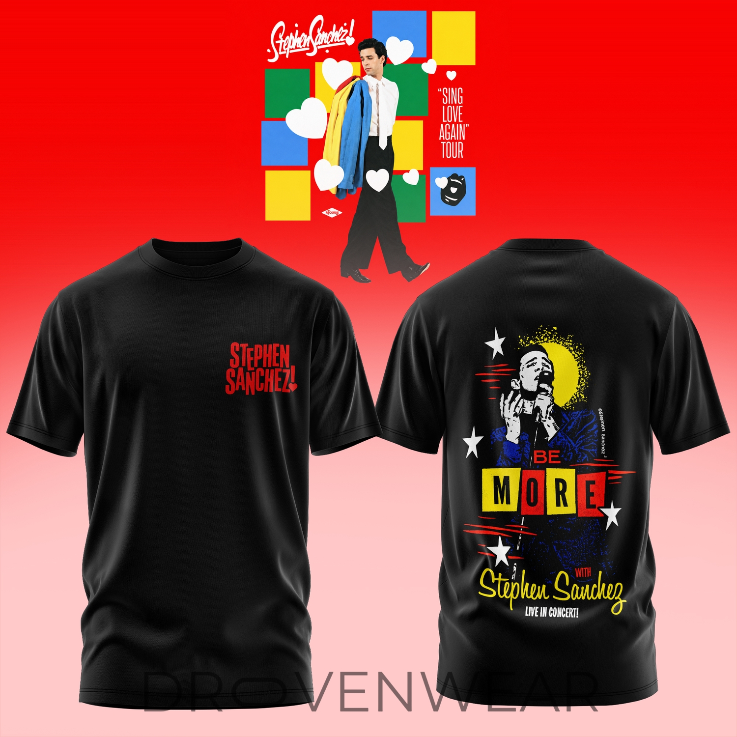 Sing Love Again Tour Premium TShirt - Be More Graphic Style V3 Sing Love Again Tour Premium TShirt - Be More Graphic Style V3