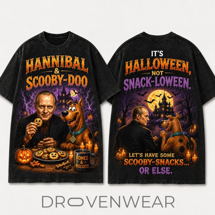 Sir Anthony Hopkins Scooby-Doo Halloween 2026 Shirt - Image 2