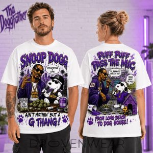 Snoop Dogg X Snoopy Long Beach To Dog House Shirt by Drovenwear.com