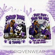Snoop Dogg X Snoopy Long Beach To Dog House Shirt - Image 4