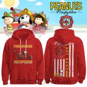 Snoopy Fire Rescue Brotherhood Personalized Hoodie 2026